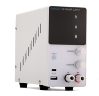Alimentation CC réglable pour réparation de bancs de travail avec triple affichage, bouton d'encodage, commutation automatique CV/CC, sortie USB Type-C, sortie unique AC-DC