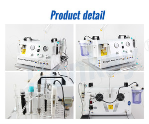 Hydro Water Aqua Dermabrasion Peeling Machine Oxygen Jet Aqua Oxygen Peel Handpiece 6 in 1 Facial Hydrodermabrasion - Product Image 6