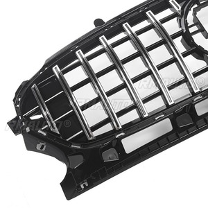 ชุดแต่งกระจังหน้ารถยนต์ แถบตกแต่งกระจังหน้า สำหรับ Mercedes Benz GLA H247 GT ปี 2020-2023 ภายนอก - Product Image 5