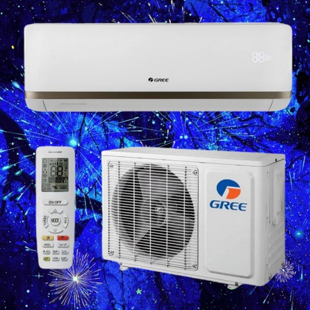 Gree WiFi Smart Split Air Conditioner Voice Control Dual Inverter Wall Mounted AC Chinese Manufacturer 50Hz