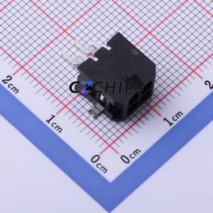 C3030WR-2X2P Wire-to-Board Pin Header SMD,P=3mm,Horizontal Mount Connector 2x2P 3mm Horizontal Mount Micro-Fit (MX 3.0) - Product Image 1