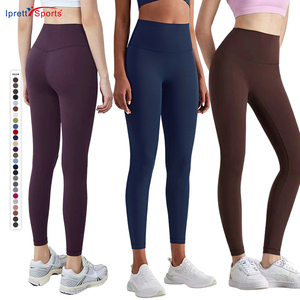 IprettySports Custom Active Wear donna a vita alta Leggings controllo pancia all'ingrosso pantaloni Yoga da donna Leggings da ginnastica per le donne - Product Image 1
