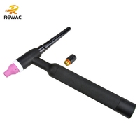 Torche de soudage TIG WP12 500A refroidie à l'eau avec tête rigide, pistolet de soudage à l'arc à l'argon robuste, pièce de rechange pour soudeur industriel