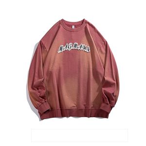 Wholesale Price Custom Street Loose-Fitting Long Sleeve Sport <strong>Hoodie</strong> With Printed <strong>Monogram</strong> in Solid Color - Product Image 3