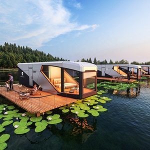 Disesuaikan Super besar rumah prefabrikasi Modular Pod kantor kedap suara kapsul ruang Prefab - Product Image 1