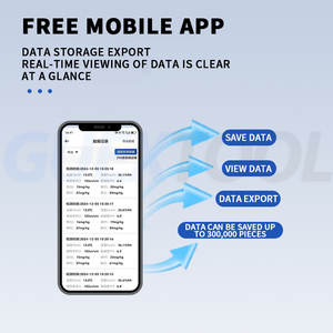 อุปกรณ์จัดเก็บข้อมูลแบบพกพาเซ็นเซอร์ดิน USB Type-C พร้อมแอป8-in-1เครื่องทดสอบทางการเกษตรสำหรับการวัดอุณหภูมิและค่า pH - Product Image 4