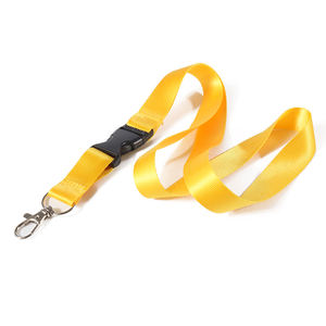 حزام عنق طويل أصفر فاخر تصميم دعائي مطبوع بمقاس قياسي بشريط كتف للمفاتيح بشعار مخصص - Product Image 4