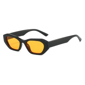 Hot bán nhiều Màu khung nhỏ kính mát Thiết kế không thường xuyên hình dạng lõm ngoài trời Kem chống nắng đa giác UV400 ống kính cho sử dụng hàng ngày - Product Image 5