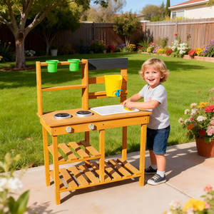Juguete de Cocina de Madera para Niños, Simulación de Cocina, Regalos para Niños y Niñas de Jardín de Infancia, Olla de Cocina de Simulación - Product Image 4