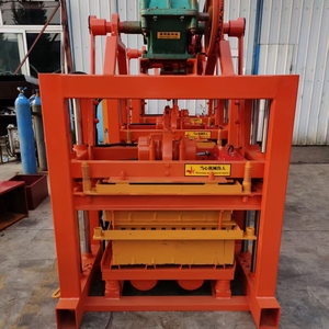 Macchina Manuale per Blocchi di Cemento con Vibratore Integrato per la Produzione di Blocchi per Pavimentazione ad Alta Densità QTJ4-40 - Product Image 4