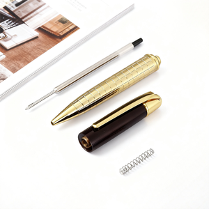 Hot-selling <span class=keywords><strong>penna</strong></span> a sfera in metallo di lusso con logo firma Business <span class=keywords><strong>penna</strong></span> in metallo nero personalizzato <span class=keywords><strong>penna</strong></span> per le imprese per fare regali - Product Image 4