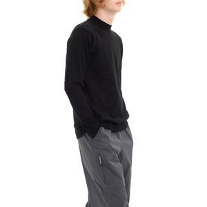 Tùy Chỉnh Mùa Đông Cao Cổ Mềm Giản Dị Cơ Bản Đan Áo Sơ Mi Áo Người Đàn Ông Phụ Nữ Áo Thun Cotton Đan Cao Cổ Áo Len Sản Xuất - Product Image 5