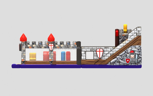 Nuevo producto, soldado, castillo inflable, obstáculo, inflable, duradero, protector deslizante, juego <span class=keywords><strong>de</strong></span> carrera <span class=keywords><strong>de</strong></span> obstáculos para eventos <span class=keywords><strong>de</strong></span> equipo - Product Image 2