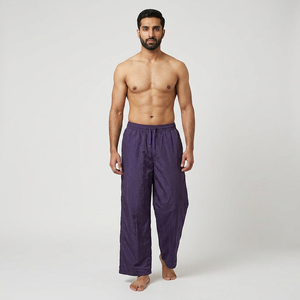 2026 Men's Casual Nylon Cargo Pants Washed Loose <b>Waterproof</b> Casual <b>Trousers</b> - Product Image 1