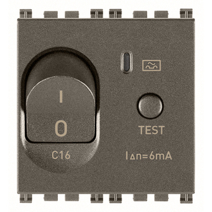 Interrupteur différentiel 1P+N C16 6mA, disjoncteur miniature en métal - Product Image 1