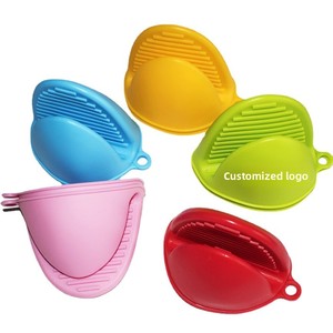 Gants en silicone épaissis pour four à micro-ondes, anti-brûlure, isolation thermique, pince à main haute température - Product Image 1