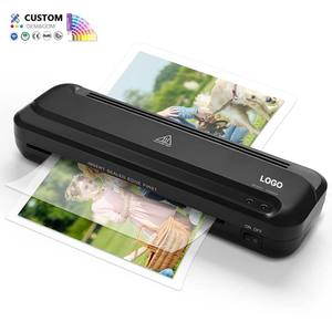 OEM Ofitech Vente en gros 75 microns Plastifieuse automatique A4 <span class=keywords><strong>Mini</strong></span> rose Format de feuille de papier Plastifieuse de bureau - Product Image 1