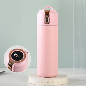 2025 Latest Double Walled Portable Hoop Resistant -shatter Custom High Quality Temperature Display Gift Travel - Product Image 4