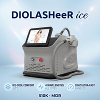 Appareil d'épilation au laser diode 20Hz à refroidissement TEC rapide et confortable pour salons de beauté, cliniques et spas commerciaux