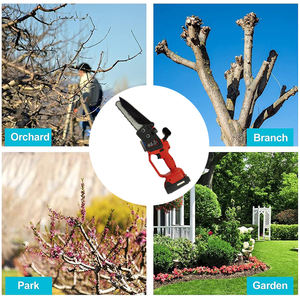 <span class=keywords><strong>Scie</strong></span> Portable professionnelle sans balais de 8 pouces, affichage numérique sans fil à haute efficacité, tronçonneuse électrique - Product Image 6