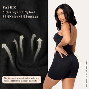 بيع بالجملة خدمة مخصصة السروال القصير بذلة بذلة اللياقة البدنية ارتداءها النساء صالة ألعاب رياضية اليوغا قطعة واحدة بذلة سلس للنساء - Product Image 4