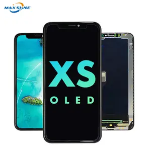 AMOLED LCD מסכי החלפת טלפון נייד lcd תצוגה עבור iphone X XS XR XS מקסימום 11, טלפון סלולרי מסך מגע lcd digitizer