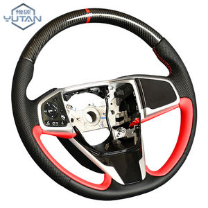 Volant en fibre de carbone <span class=keywords><strong>Yutan</strong></span> personnalisé pour Honda Civic 2022 8ème 10ème 11ème génération Civic pour Honda Civic 2002-2005 - Product Image 5