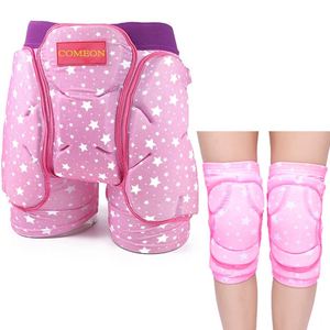 Protector de Cadera para Niños al por Mayor, Pantalones Cortos Acolchados para Esquí, Patinaje sobre Ruedas, Snowboard, Rodillera, Protección de Entrepierna, Poliéster - Product Image 1