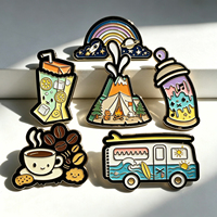 Pins en émail gothiques souvenirs, Pins en émail animaux souvenirs de tournoi