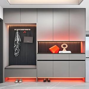 Panca Portascarpe di Lusso in Legno Massello con Cuscino, Mobile Personalizzato <span class=keywords><strong>per</strong></span> Ingresso - Product Image 3