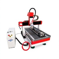 Máquina Router CNC Jinan Mosencnc 6090 con 4º Eje Rotatorio, Motor Único de 3kW, Fácil de Usar para Principiantes, Ideal para Trabajos de Bricolaje en Madera