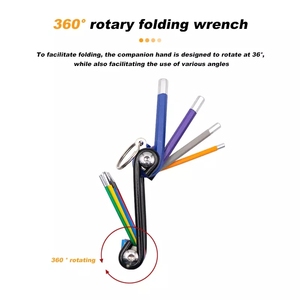 RIDERACE-Ensemble de tournevis hexagonaux, clé à molette universelle Torx, outil portable, <span class=keywords><strong>kit</strong></span> d'outils de réparation multi-mains pour <span class=keywords><strong>vtt</strong></span> - Product Image 2