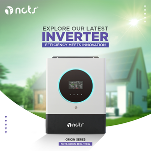 Inversor Solar Híbrido NCTS de 11KW con Cargador Solar MPPT, 93% de Eficiencia para PC y Electrodomésticos, Uso Fuera de la Red - Product Image 1