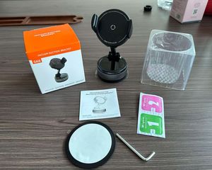 Car Phone Mount Vacuum Adsorption 720 Degree Three-Axis Rotatable Suction Cup Stand Dashboard Windshield No Residue One <strong>Hand</strong> - Product Image 6