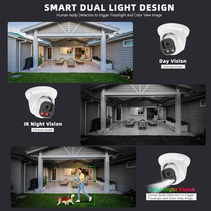 Telecamera di Sicurezza IP da Esterno NDAA 8MP, PoE, Visione Notturna a Colori, Audio, Impermeabile, Plug and Play - Product Image 3