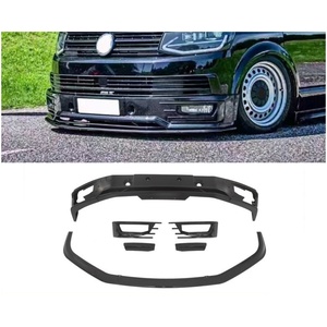 Kit Carrozzeria Auto, Paraurti Anteriore, Cornici Fendinebbia per Modello Multivan <span class=keywords><strong>Volkswagen</strong></span> VW Multivan <span class=keywords><strong>Transporter</strong></span> <span class=keywords><strong>T6</strong></span> 2015-2019 - Product Image 1