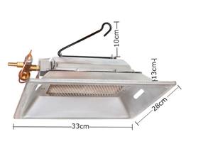 Itop — chauffe-<span class=keywords><strong>gaz</strong></span> magnétique à infrarouges automatique, équipement de maison de volaille, couveuse - Product Image 6