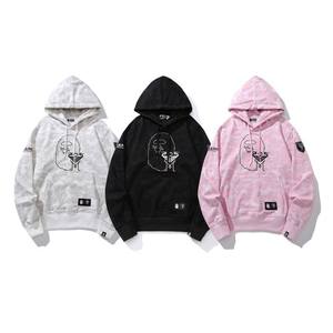 Sweat à capuche zippé brodé 3D avec tête de singe requin BA, coupe régulière, camouflage, pour dropshipping transfrontalier CIHUI - Product Image 4