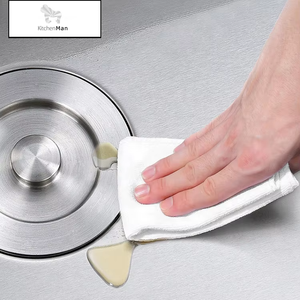 ที่กรองสเตนเลสแบบชามเดี่ยวทรงสี่เหลี่ยมอุปกรณ์เสริมสำหรับห้องครัวทำจากสแตนเลส304 - Product Image 6