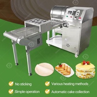 Rouleau d'emballage de peau de crêpe d'oeuf de prix rond de restaurant de feuille de Samosa font la machine automatique de gâteau de pâtisserie