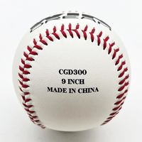 Meilleur prix, balle de baseball officielle blanche de la ligue, en cuir de vachette de qualité supérieure, doublement rembourrée, avec centre en caoutchouc et liège rouge