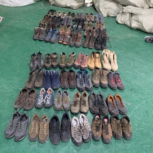 Bottes de randonnée d'occasion pour hommes, mi-mollet, imperméables, chaussures de voyage d'extérieur chaudes et souples, style baskets de seconde main - Product Image 4