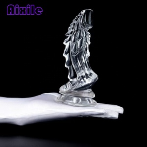 Dildo de Cristal, Masajeador de Fantasía, Tapón Anal de Cristal, Estimulador de Punto G y Próstata, Juguetes Sexuales para Mujeres, Hombres y Parejas - Product Image 5