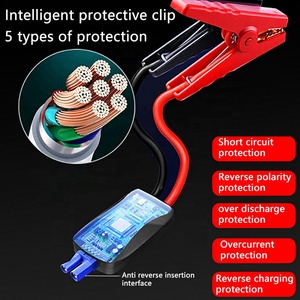 Multi Functional 12V 10000 Amh Wireless Charging Lithium Power Bank <strong>Battery</strong> Pack Dual USB LCD Display Car Jumper Truck <strong>Booster</strong> - Product Image 4