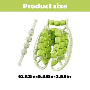 Masajeador Circular de Piernas ZCFIT, Material PP+NBR, Nuevo 2026, Rodillo Manual de 18 Ruedas, Portátil para Músculos del Cuello, Manos y Brazos - Product Image 2