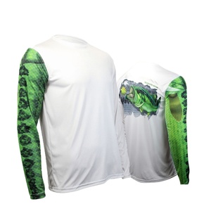 Camiseta de Pesca de Manga Larga, Transpirable, de Secado Rápido, Desodorante, con Sensación de Frescura, Ropa de Pesca al por Mayor - Product Image 3