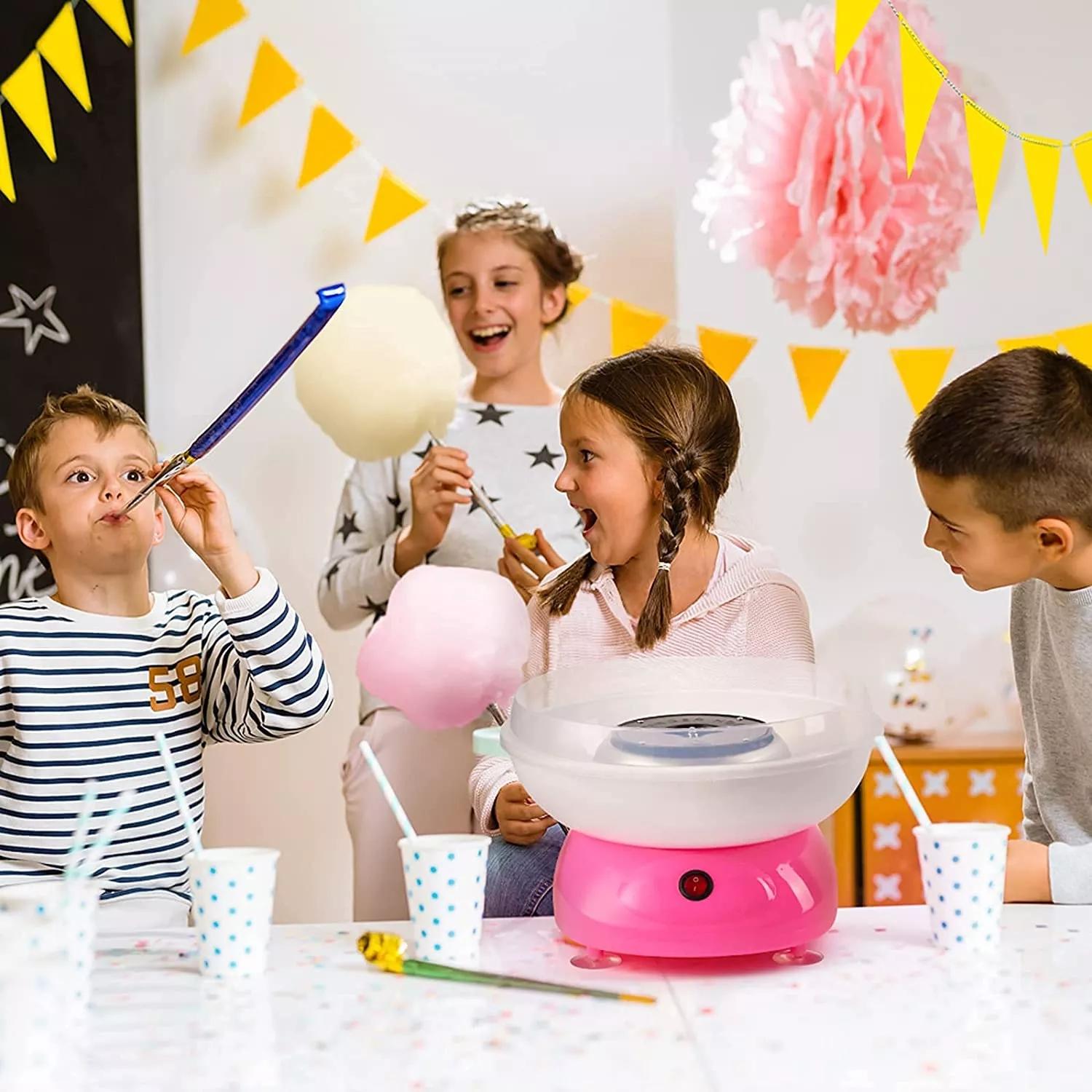 Portable Cotton Candy Machine Household Fully Automatic Electric DIY ...