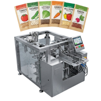 Máquina Empacadora de Bolsas Preformadas Gloex 4 con Servomotor de Tipo Rotatorio para Bolsas Planas sin Cierre, Tipo Stand-up