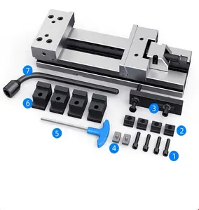 XCJ Factory direct sales GT150C ultra-precision quick-action vise clamping processing accuracy Precision vise200*300 200*400