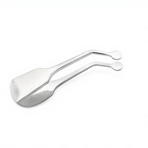 Surtechs Gland Forceps de massage à tête droite pour déboucher les blocages, masseurs de graisse, chirurgicaux pour paupières, en acier inoxydable, réutilisables - Product Image 4